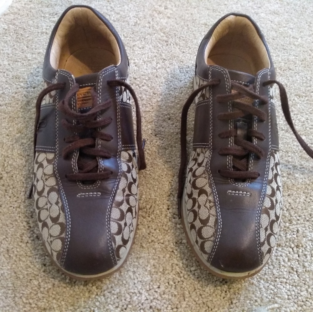 Gently worn Coach shoes